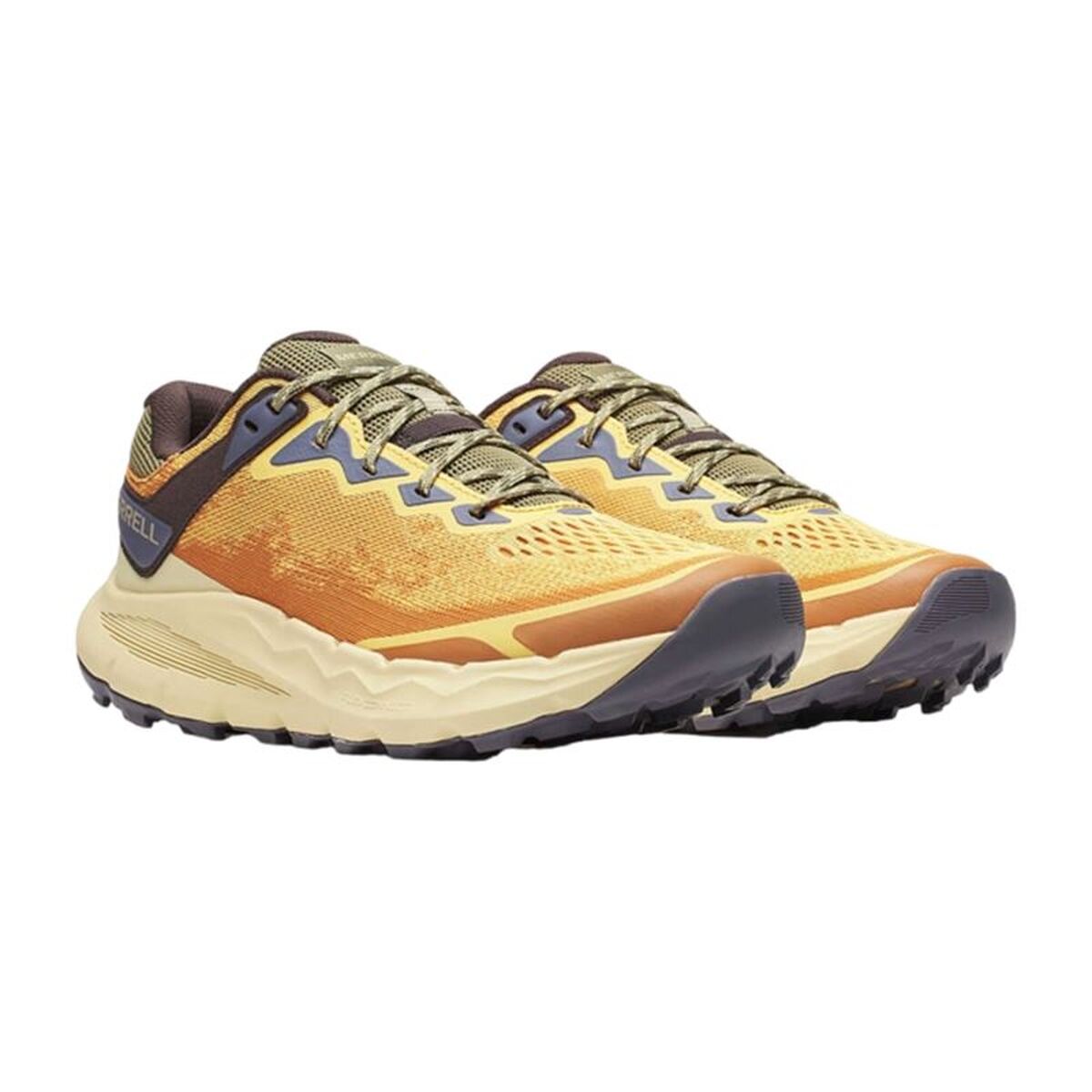 Παπούτσια trail για άνδρες (τρέξιμο στο βουνό) Merrell Nova 4 Κίτρινο Πορτοκαλί
