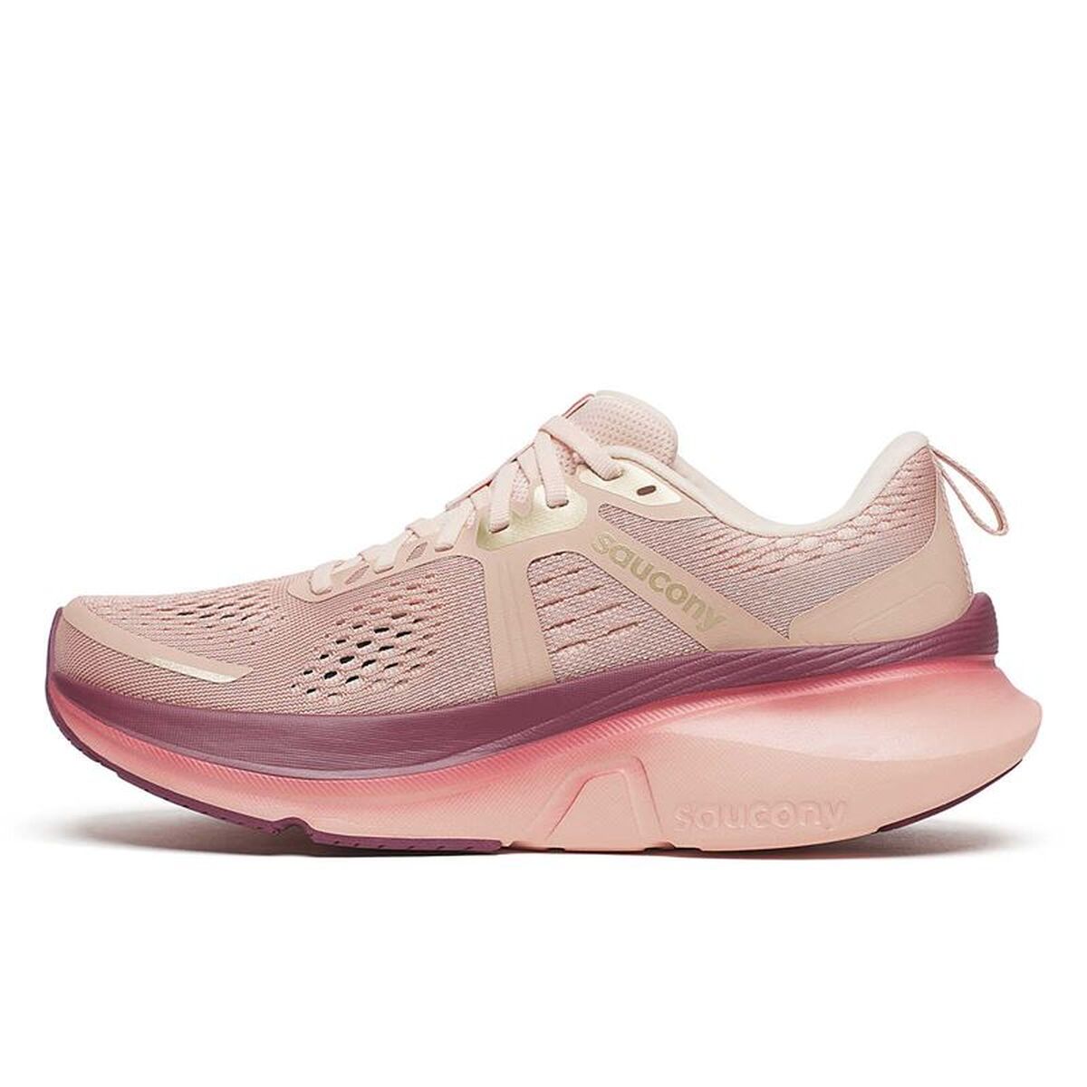 Παπούτσια για Tρέξιμο για Ενήλικες Saucony Guide 18 Ανοιχτό Ροζ