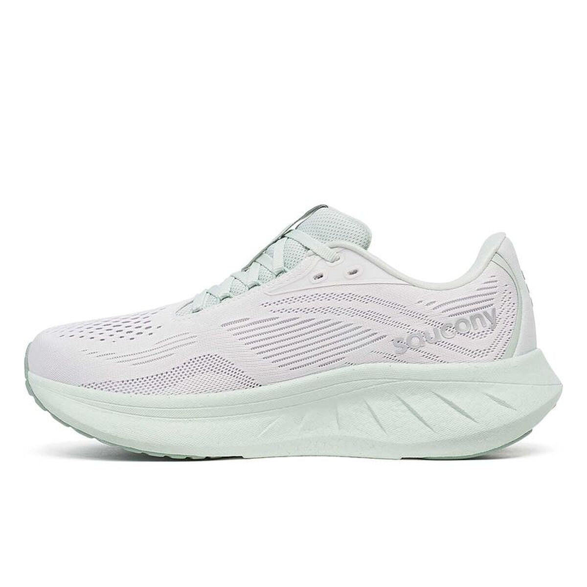 Παπούτσια για Τρέξιμο για Ενήλικες Saucony Ride 18 Λευκό