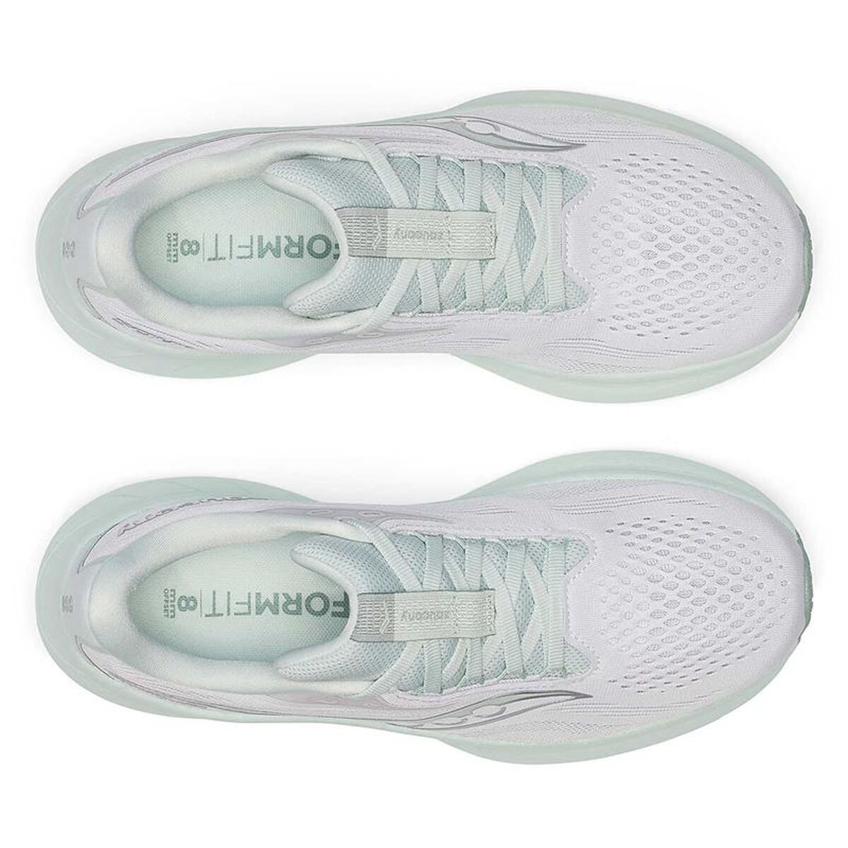 Παπούτσια για Τρέξιμο για Ενήλικες Saucony Ride 18 Λευκό