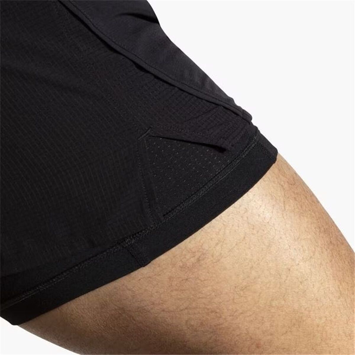 Ανδρικά Αθλητικά Σορτς Brooks High Point 5" 2-in-1 Μαύρο