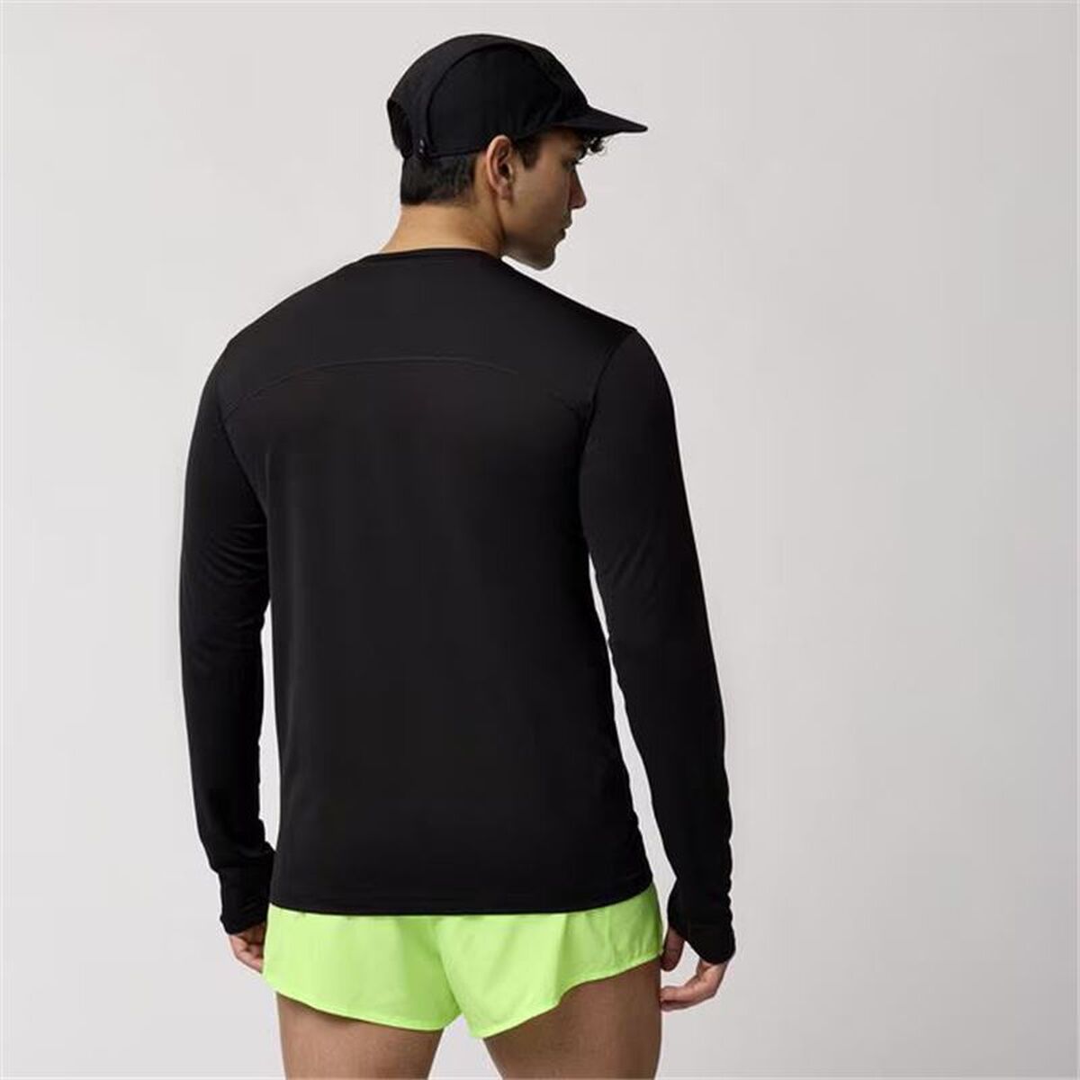 Ανδρική Μπλούζα με Μακρύ Μανίκι Brooks Atmosphere Long Sleeve 3.0 Μαύρο