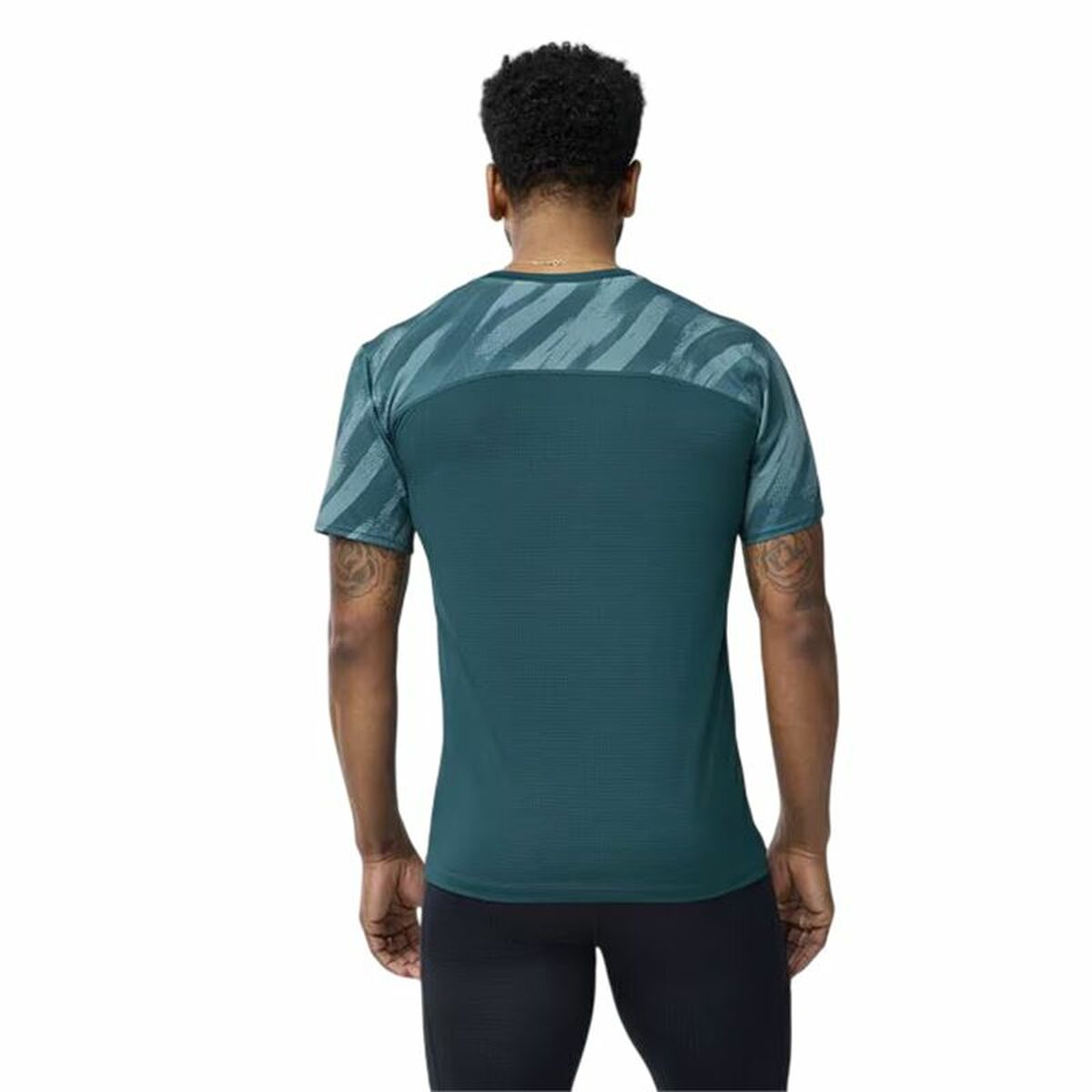 Ανδρική Μπλούζα με Κοντό Μανίκι Brooks Atmosphere Sleeve 3.0 Πράσινο