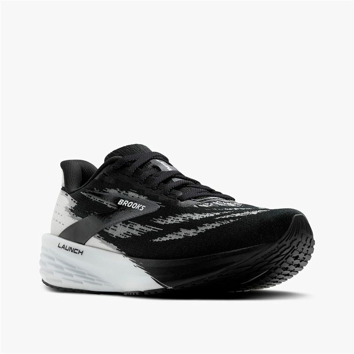 Παπούτσια για Tρέξιμο για Ενήλικες Brooks Launch 11 Λευκό Μαύρο