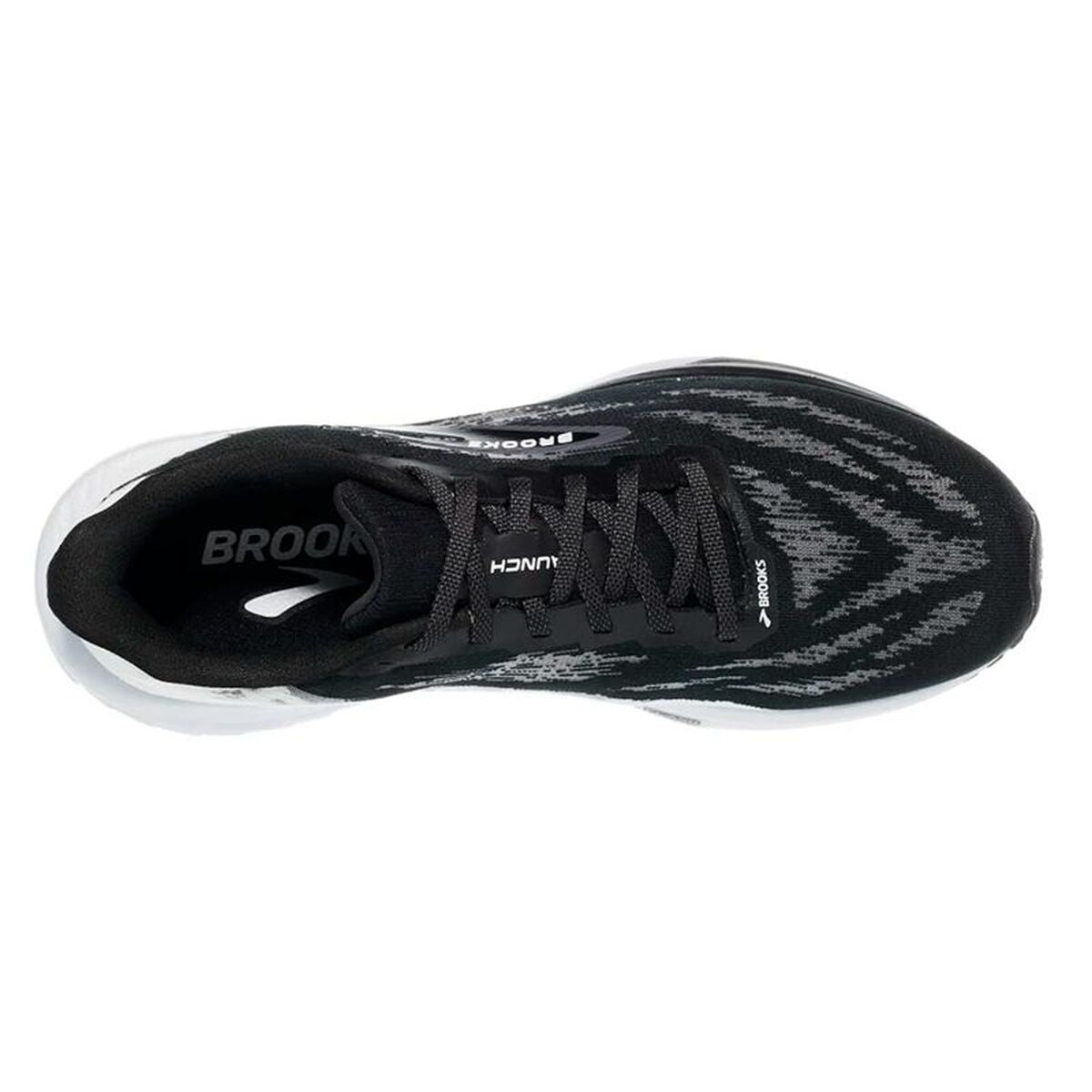 Παπούτσια για Τρέξιμο για Ενήλικες Brooks Launch 11 Λευκό Μαύρο
