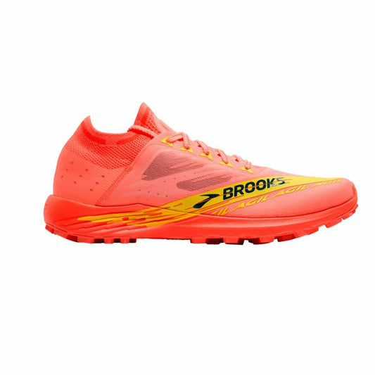 Παπούτσια trail για άνδρες (τρέξιμο στο βουνό) Brooks Catamount Agil Salmon