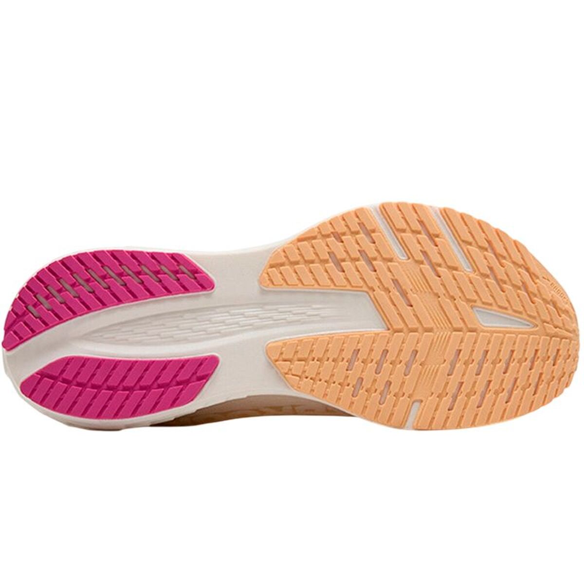 Παπούτσια για Τρέξιμο για Ενήλικες Brooks Launch 11 Μπεζ Πορτοκαλί