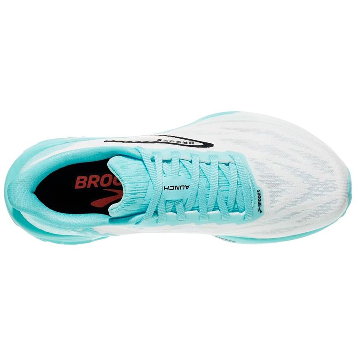 Παπούτσια για Τρέξιμο για Ενήλικες Brooks Launch 11 Λευκό Ανοιχτό Μπλε
