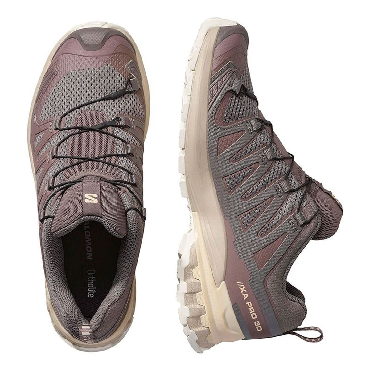 Παπούτσια trail για γυναίκες Salomon Xa Pro 3D V9 Ανοιχτό καφέ