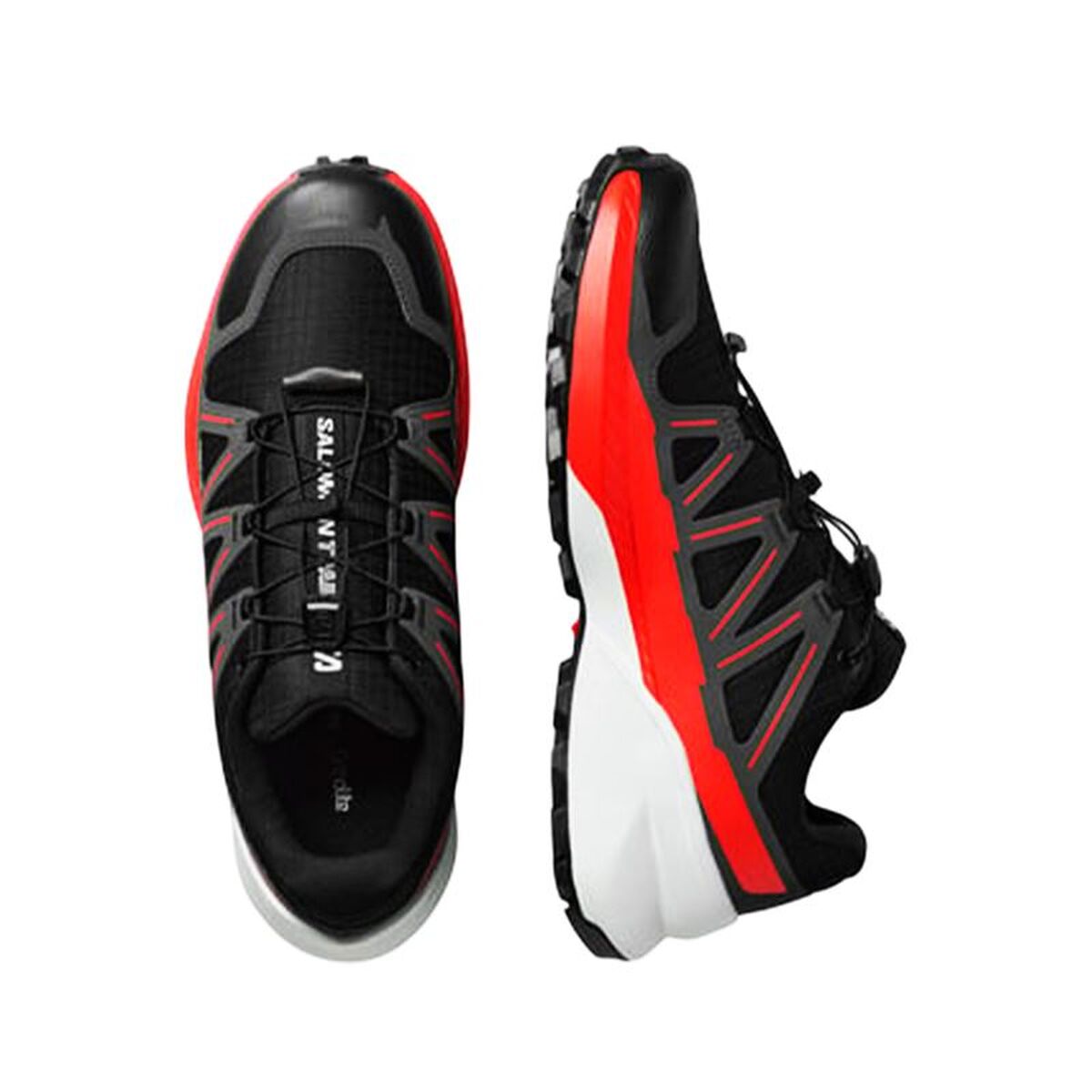 Παπούτσια trail για άνδρες (τρέξιμο στο βουνό) Salomon Speedcross Peak Μαύρο Κόκκινο