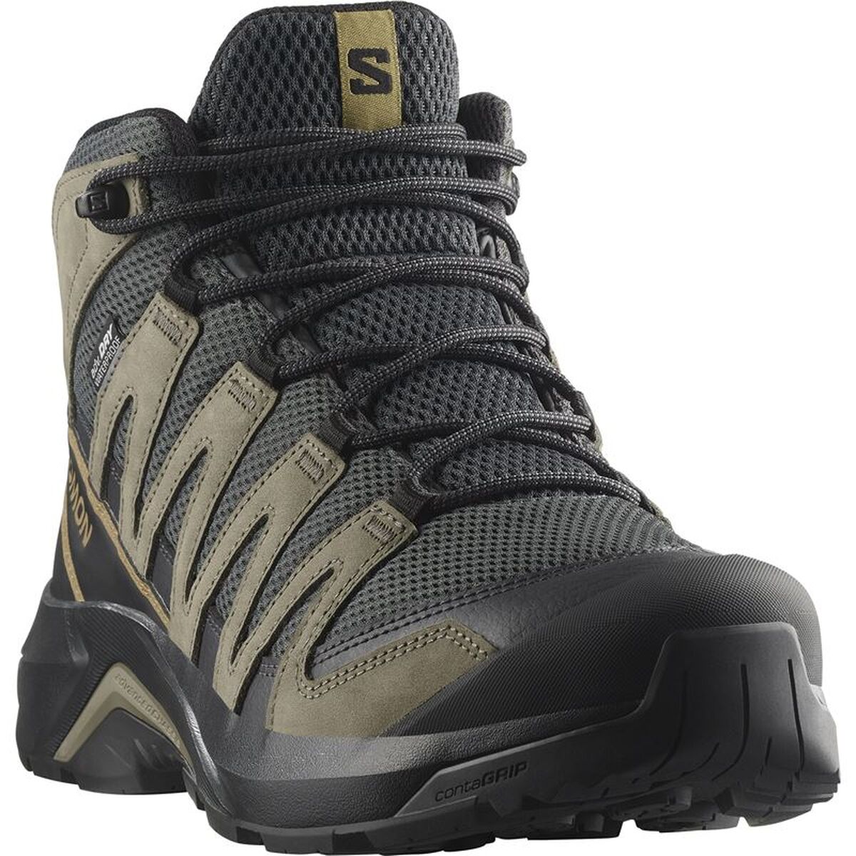 Ανδρικά Παπούτσια για Περπάτημα Salomon X-Adventure Recon Mid Μαύρο