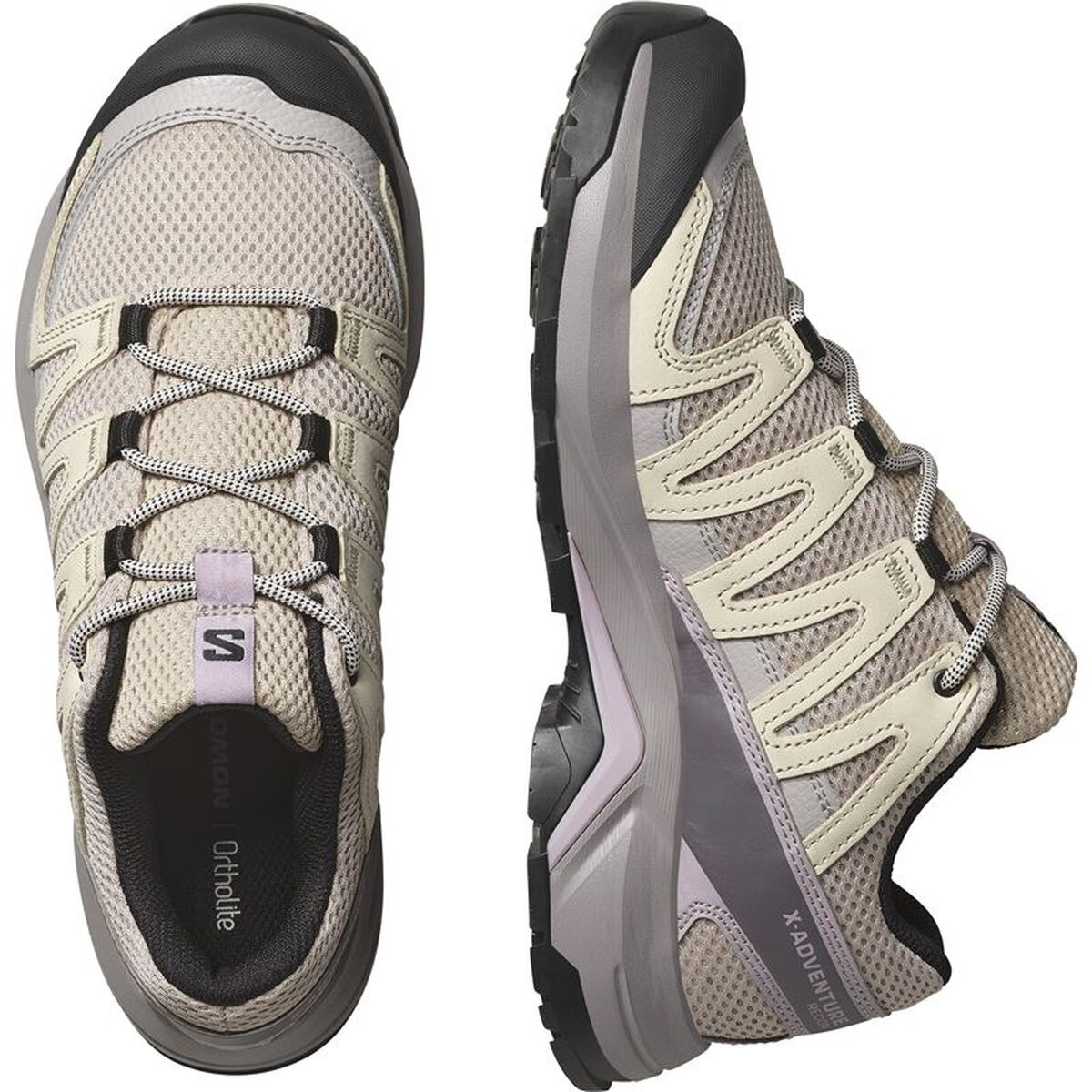 Μπότες Βουνού Salomon X-Adventure Recon Oxford Ανοιχτό καφέ