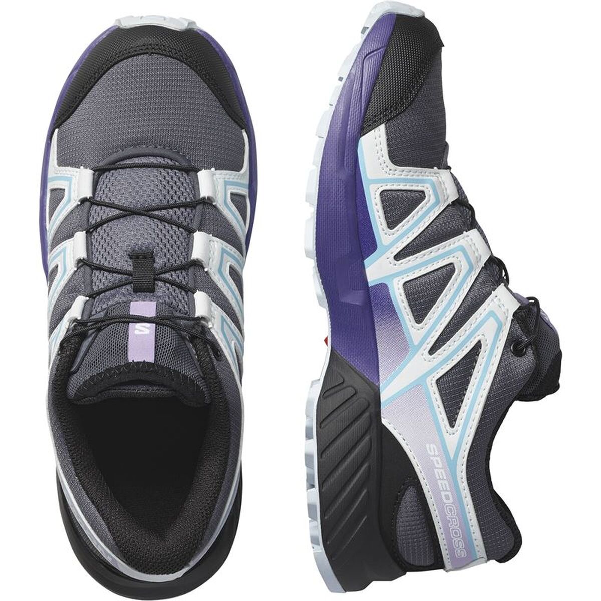 Παπούτσια trail για άνδρες (τρέξιμο στο βουνό) Salomon Speedcross Σκούρο γκρίζο