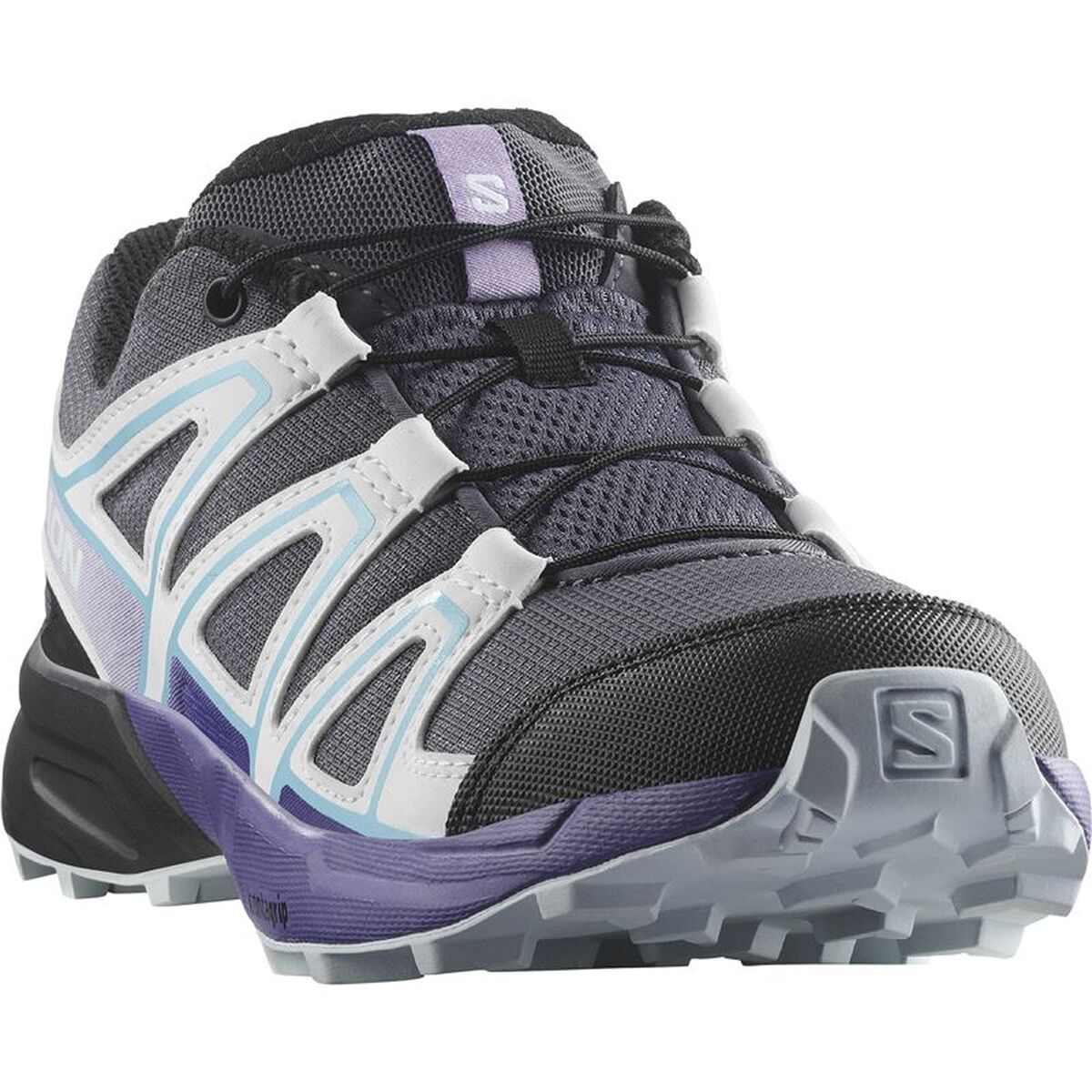 Παπούτσια trail για άνδρες (τρέξιμο στο βουνό) Salomon Speedcross Σκούρο γκρίζο