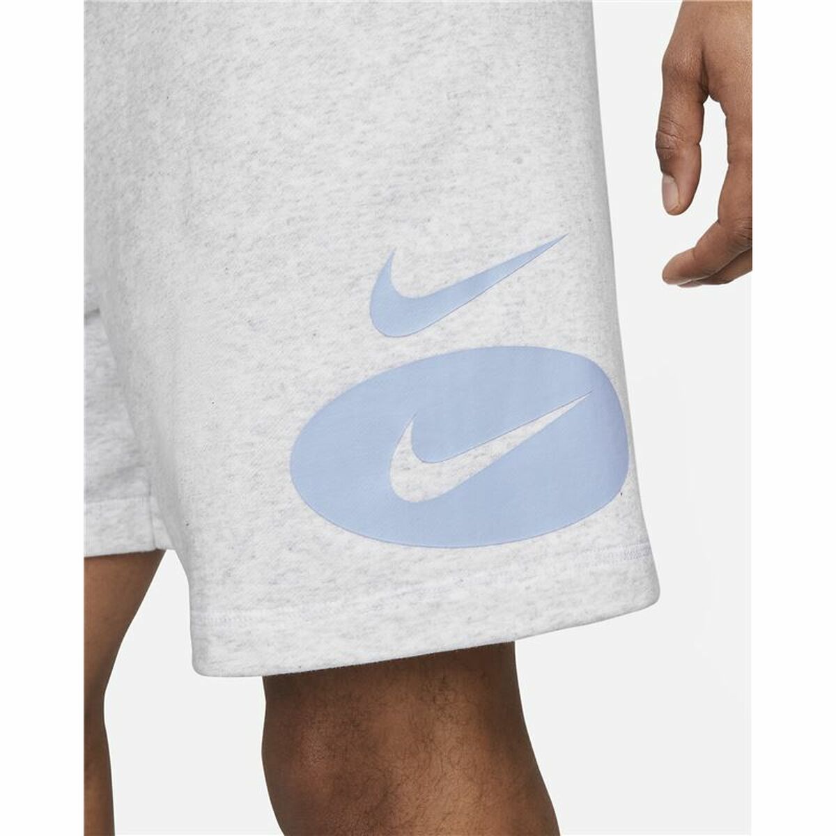 Ανδρικά Αθλητικά Σορτς Nike Sportswear Swoosh League Γκρι