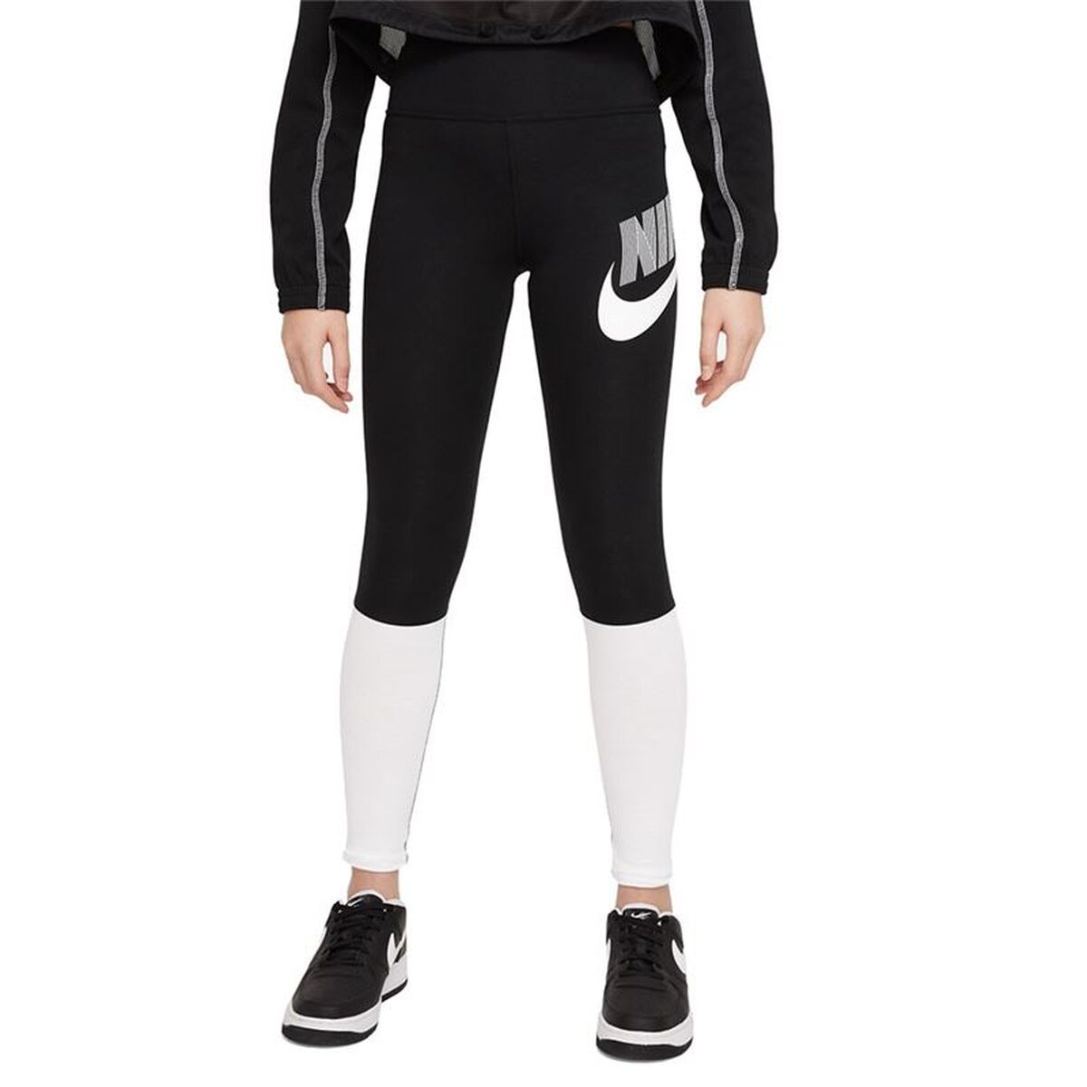 Αθλητικά Κολάν για Παιδιά Nike Sportswear Favorites Μαύρο