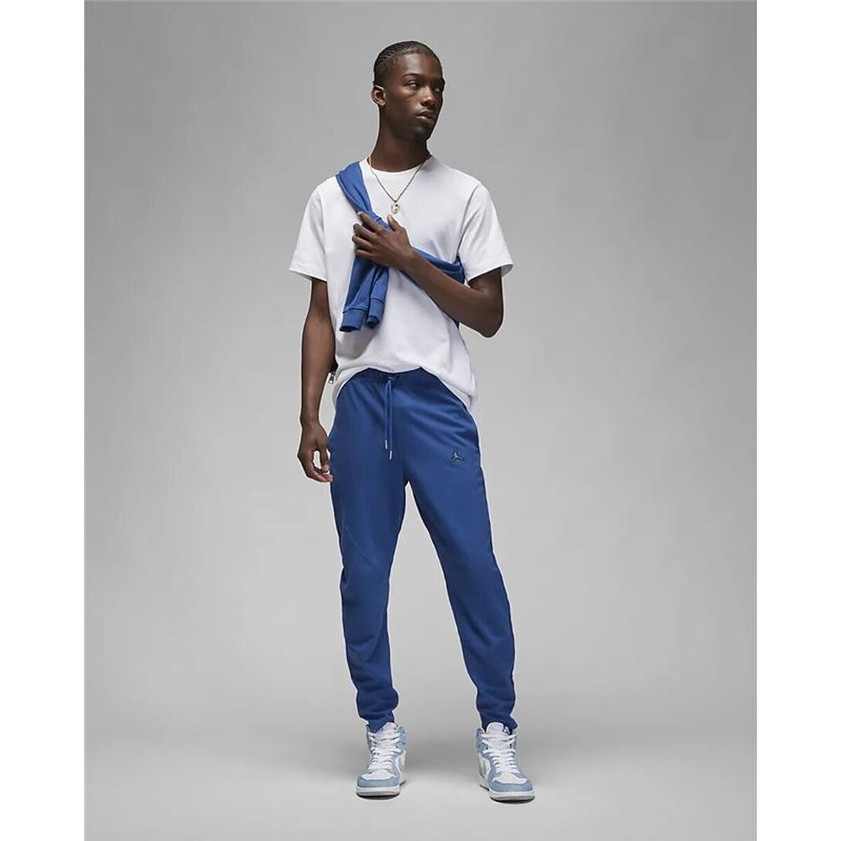 Μακρύ Αθλητικό Παντελόνι Nike Jordan Essentials Σκούρο μπλε Άντρες
