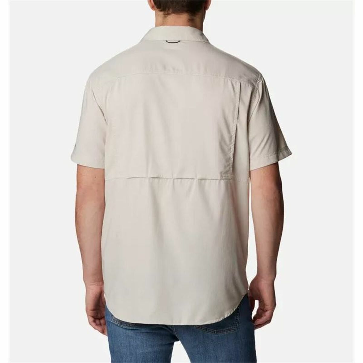 Ανδρική Μπλούζα με Κοντό Μανίκι Columbia Silver Ridge™ Utility Μπεζ