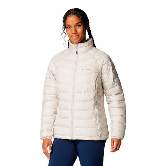 Γυναικείο Αθλητικό Μπουφάν Columbia Powder Lite™ II Full Zip Λευκό