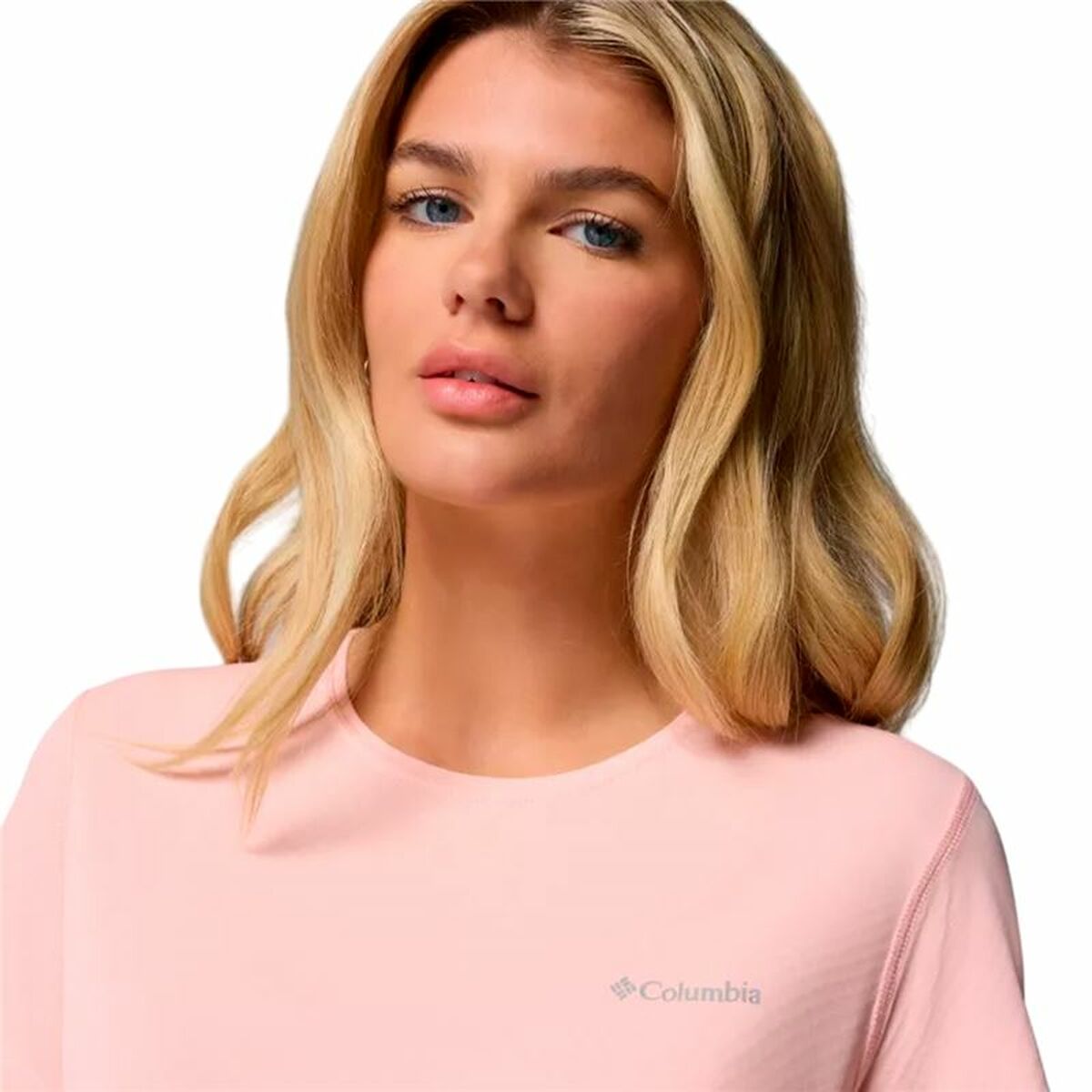 Κοντομάνικο Αθλητικό Μπλουζάκι Columbia Zero Rules™ Light Ss Ροζ