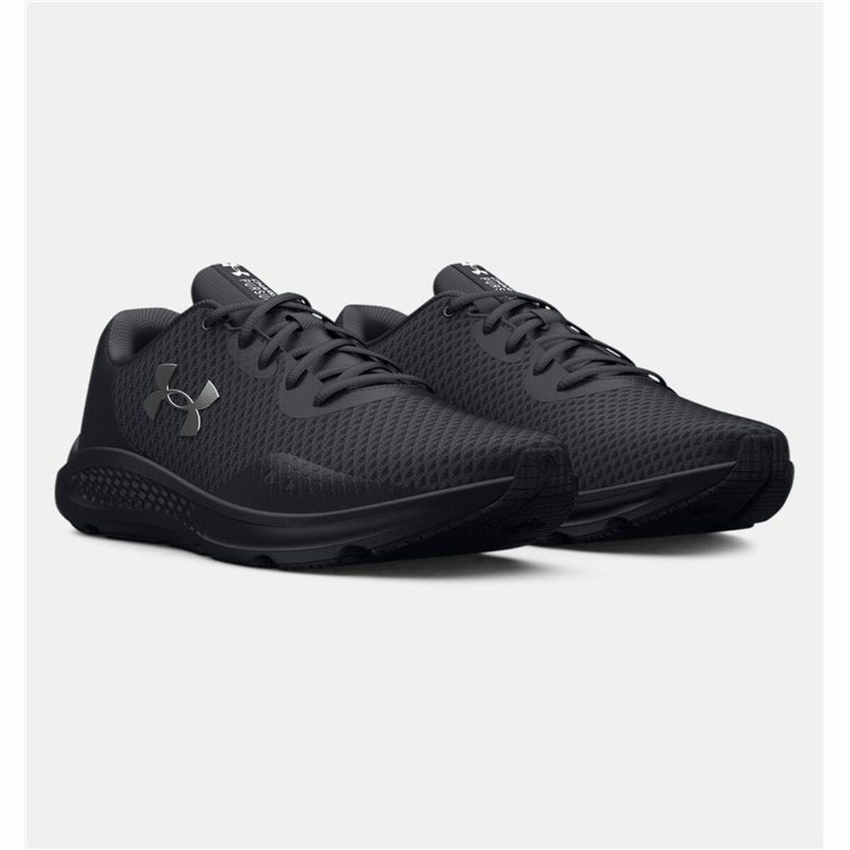 Παπούτσια για Τρέξιμο για Ενήλικες Under Armour Charged Pursuit Μαύρο
