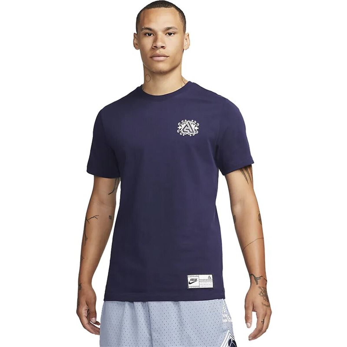 Μπλουζάκι μπάσκετ Nike Gianni Σκούρο μπλε