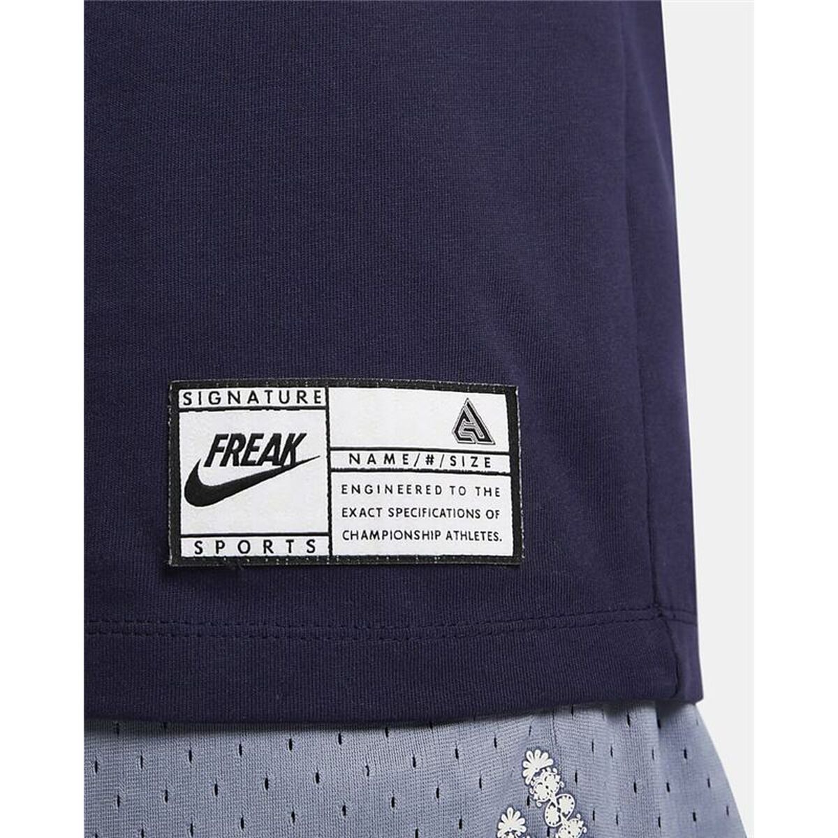 Μπλουζάκι μπάσκετ Nike Gianni Σκούρο μπλε