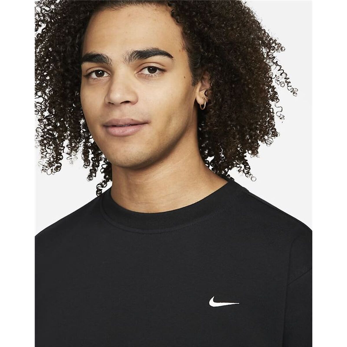 Ανδρικό Φούτερ χωρίς Κουκούλα Nike Standard Issue Μαύρο