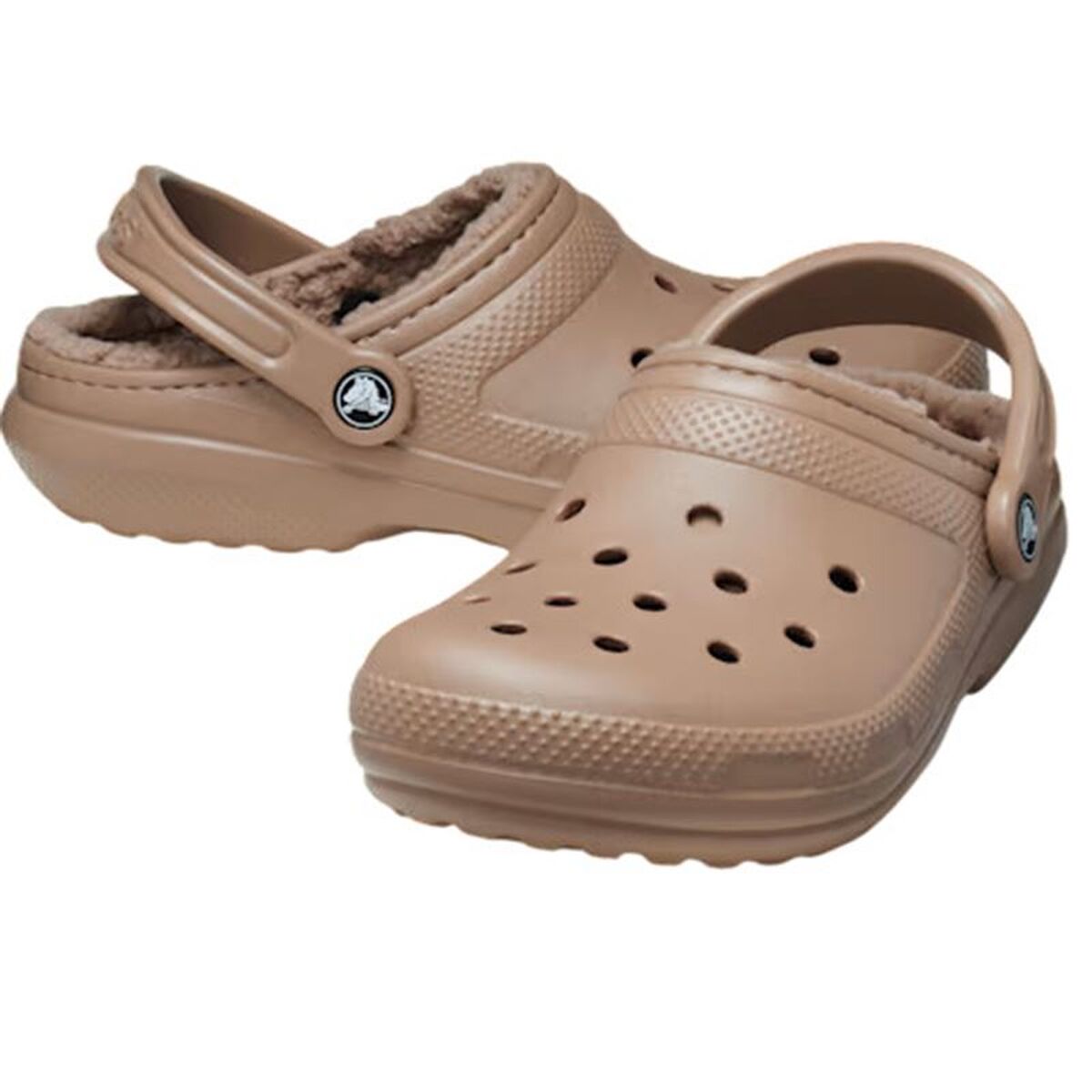 Τσόκαρα Crocs Classic Lined Clog Λευκό Φυσικό
