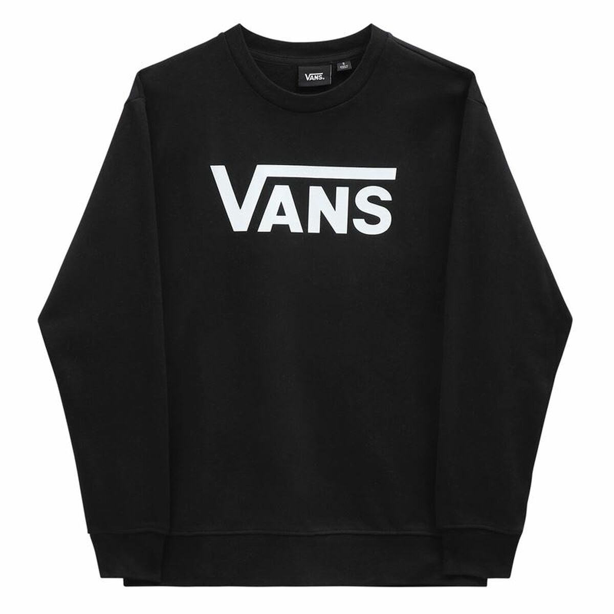 Γυναικείο χωρίς Κουκούλα Vans Drop V Logo BFF Crew Μαύρο