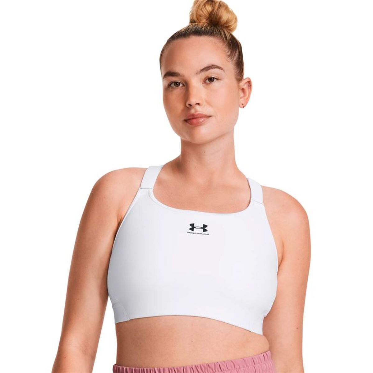 Αθλητικό σουτιέν Under Armour Hg Λευκό