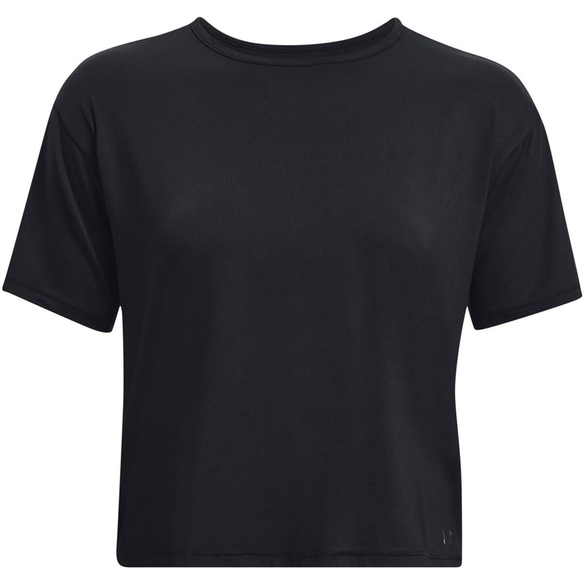Γυναικεία Μπλούζα με Κοντό Μανίκι Under Armor Μαύρο Fitness