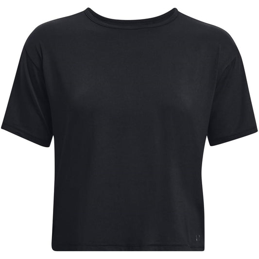 Γυναικεία Μπλούζα με Κοντό Μανίκι Under Armour Μαύρο Fitness