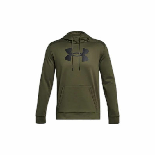Ανδρικό Φούτερ με Κουκούλα Under Armour Fleece Big Logo Ελαιόλαδο
