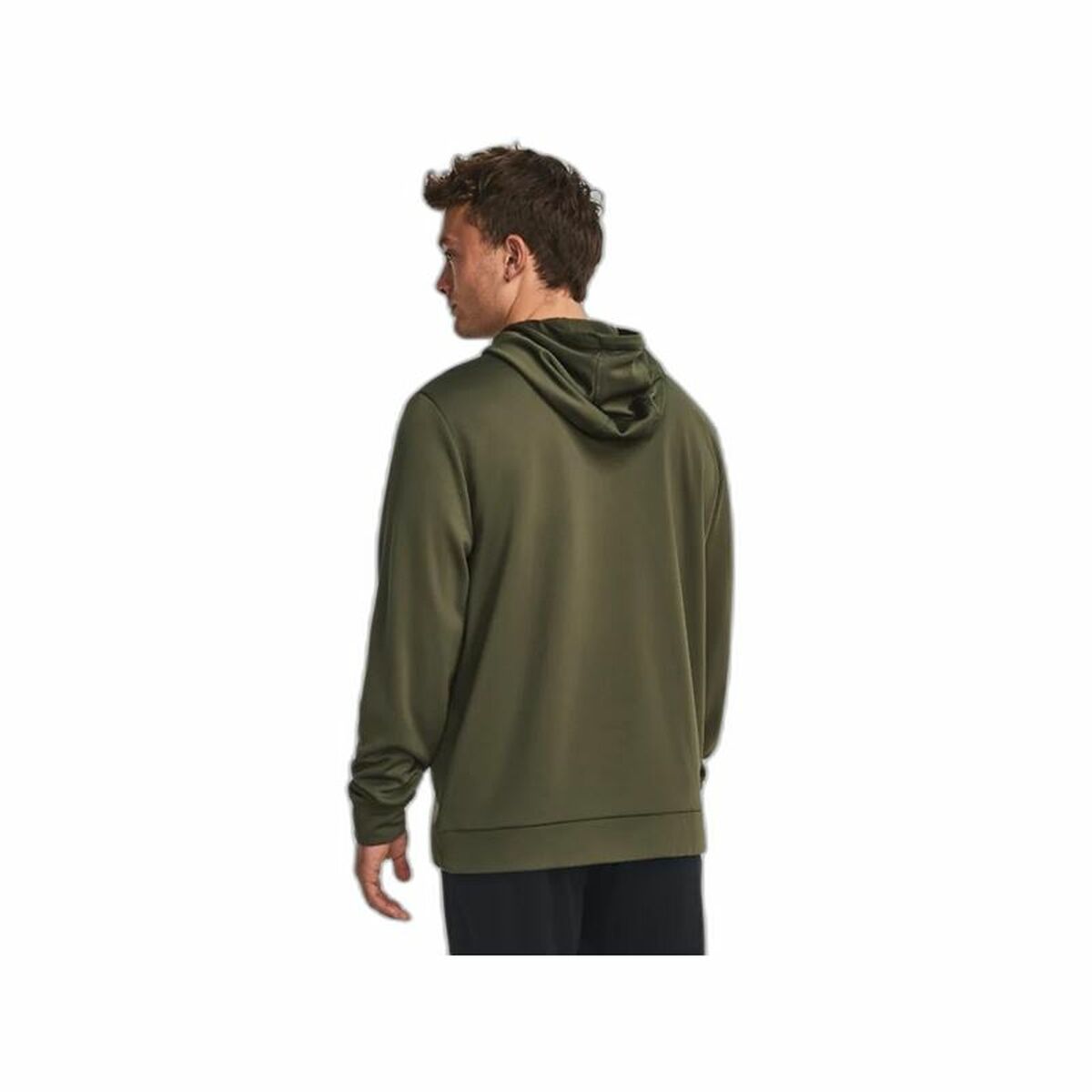 Ανδρικό Φούτερ με Κουκούλα Under Armour Fleece Big Logo Ελαιόλαδο