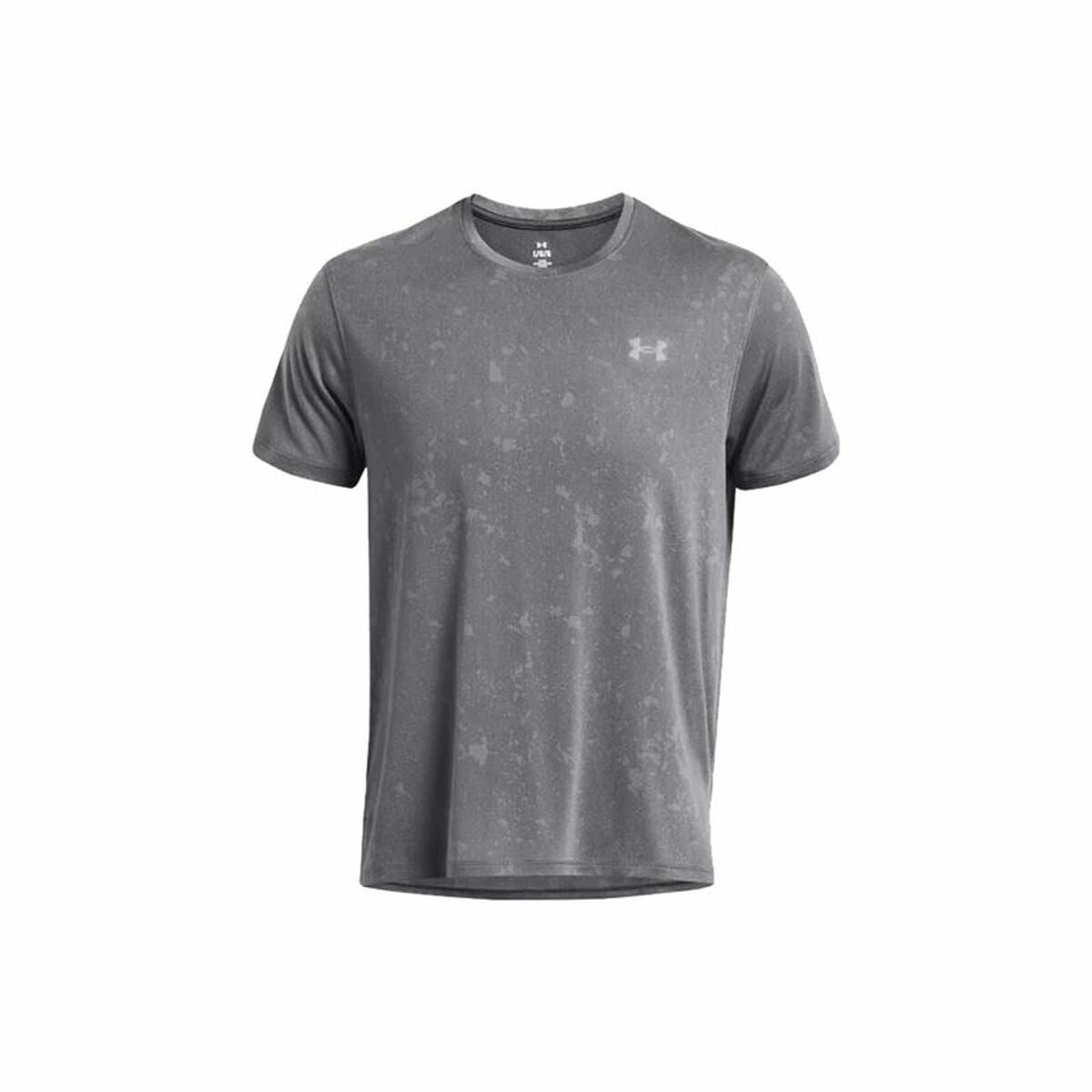 Ανδρική Μπλούζα με Κοντό Μανίκι Under Armor Launch Splatter Γκρι
