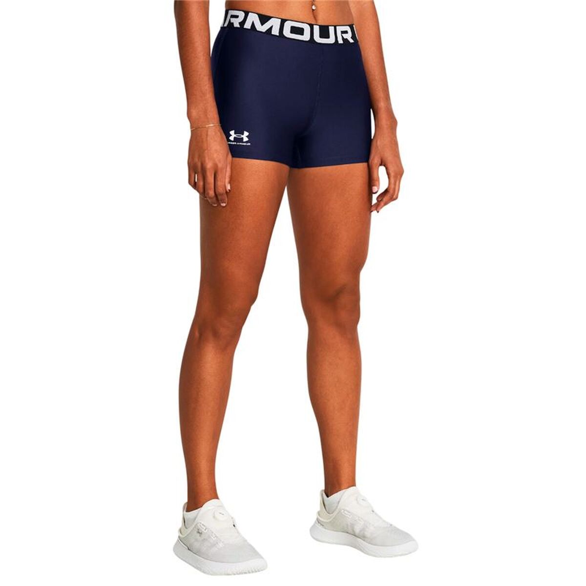 Αθλητικά Γυναικεία Κολάν Under Armor Hg Shorty Σκούρο μπλε Ναυτικό Μπλε
