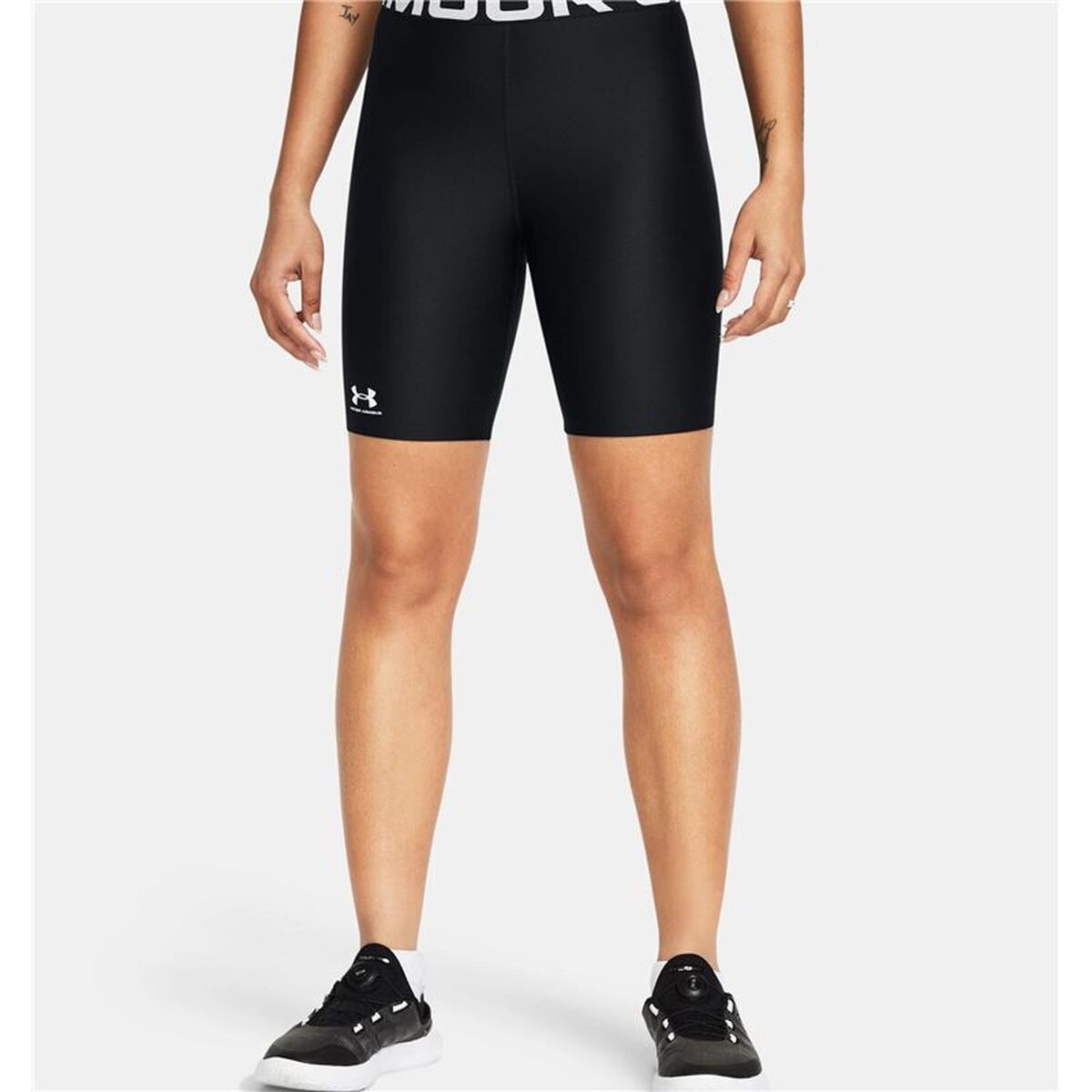 Αθλητικά Γυναικεία Κολάν Under Armour HG Authentics 8in Μαύρο