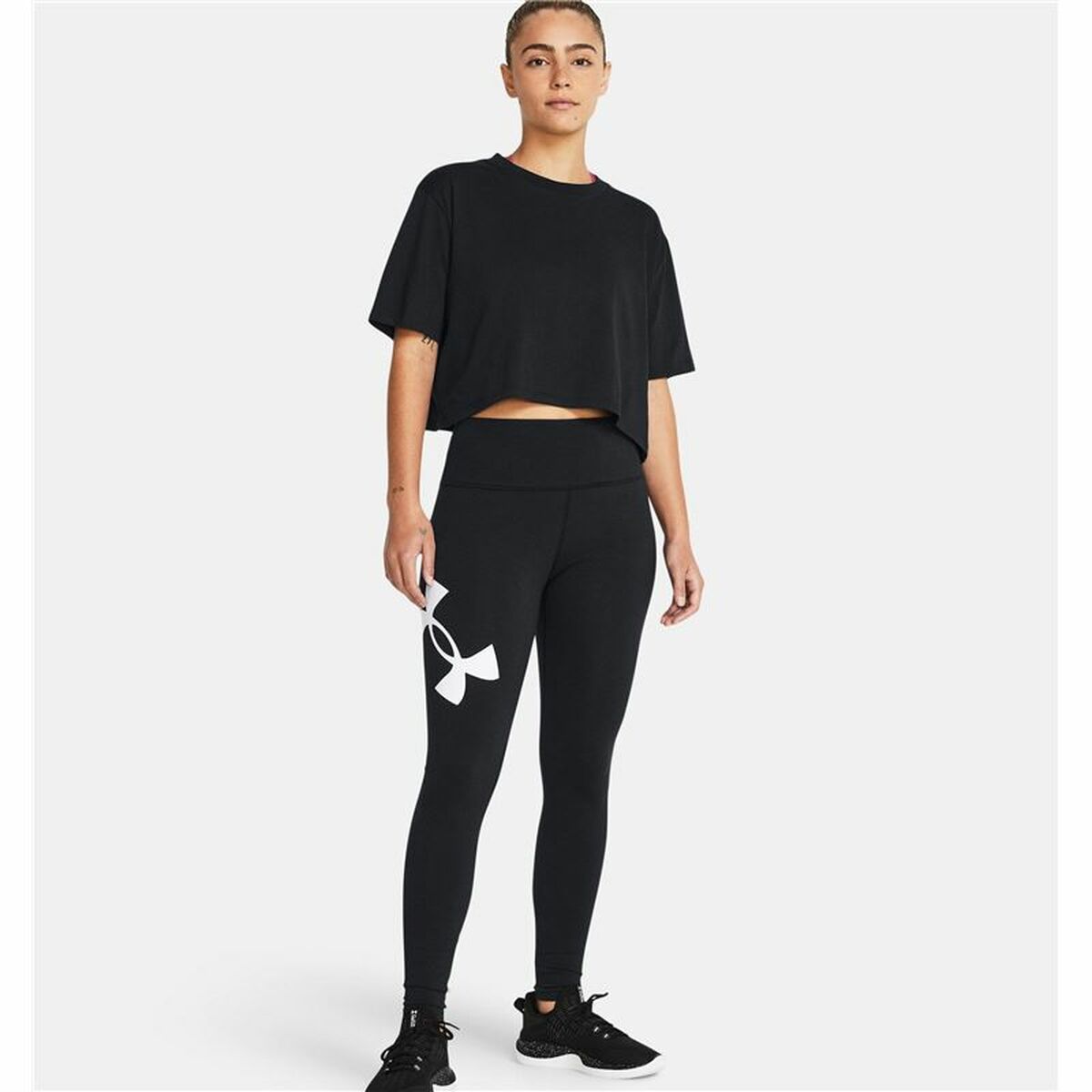 Αθλητικά Γυναικεία Κολάν Under Armour Campus Μαύρο