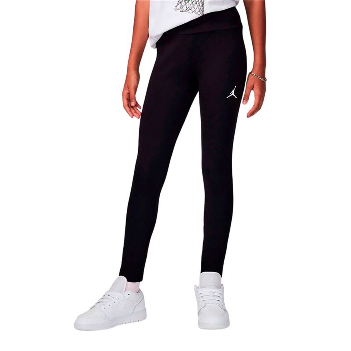 Αθλητικά Κολάν για Παιδιά Jordan Jdg Essentials Μαύρο