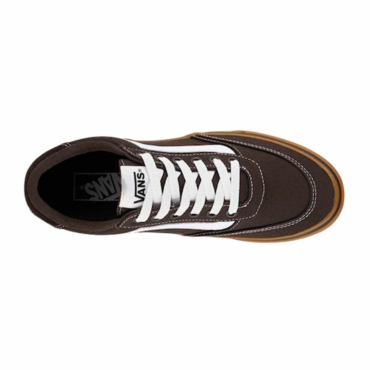 Ανδρικά Αθλητικά Παπούτσια Vans Brooklyn Ls Cgum Turki Σκούρο Κόκκινο