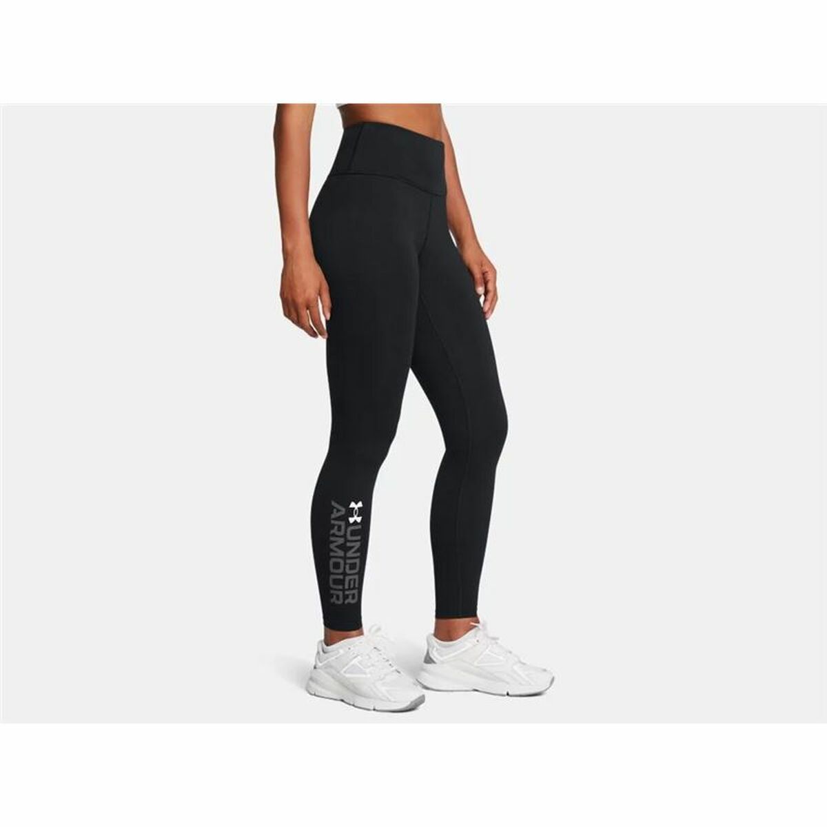 Αθλητικά Γυναικεία Κολάν Under Armour Campus Graphic Μαύρο