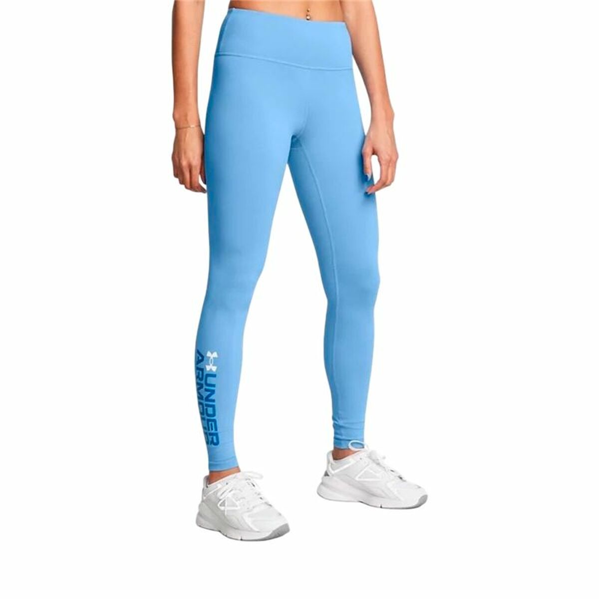 Αθλητικά Γυναικεία Κολάν Under Armour Campus Graphic Μπλε Indigo