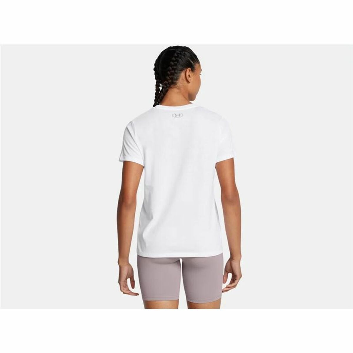 Γυναικεία Μπλούζα με Κοντό Μανίκι Under Armor Bl Pack SS Λευκό
