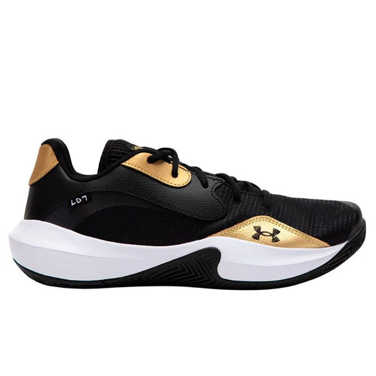 Παπούτσια Μπάσκετ για Ενήλικες Under Armour Lockdown 7 Μαύρο