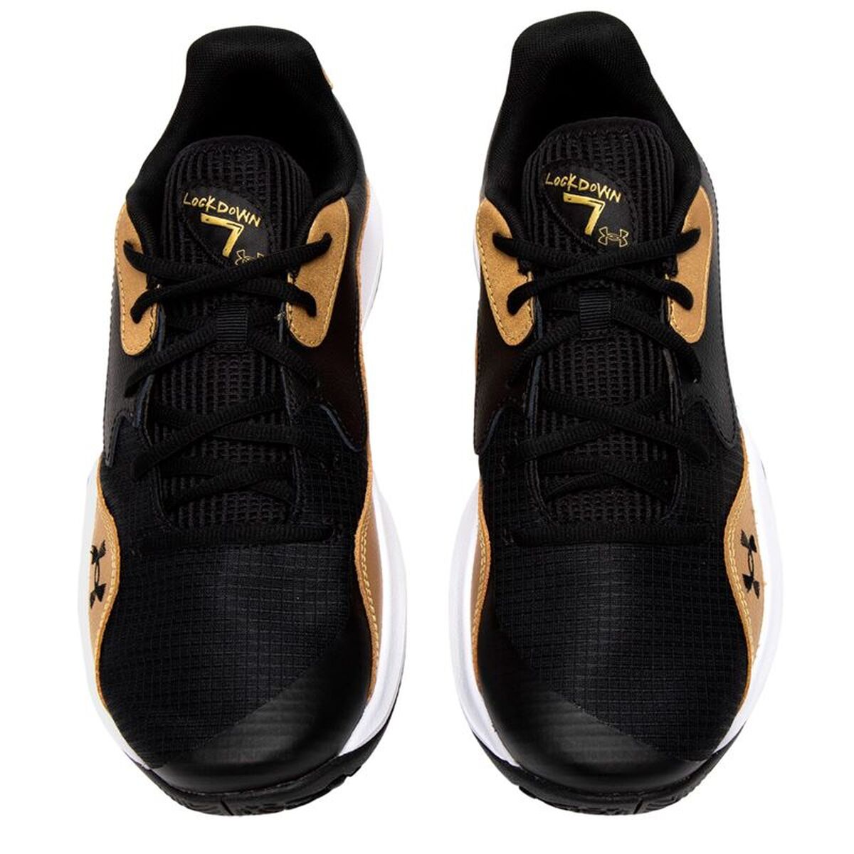 Παπούτσια Μπάσκετ για Ενήλικες Under Armour Lockdown 7 Μαύρο