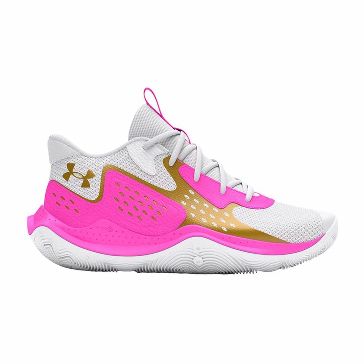 Παπούτσια Μπάσκετ για Ενήλικες Under Armour Jet '23 Λευκό
