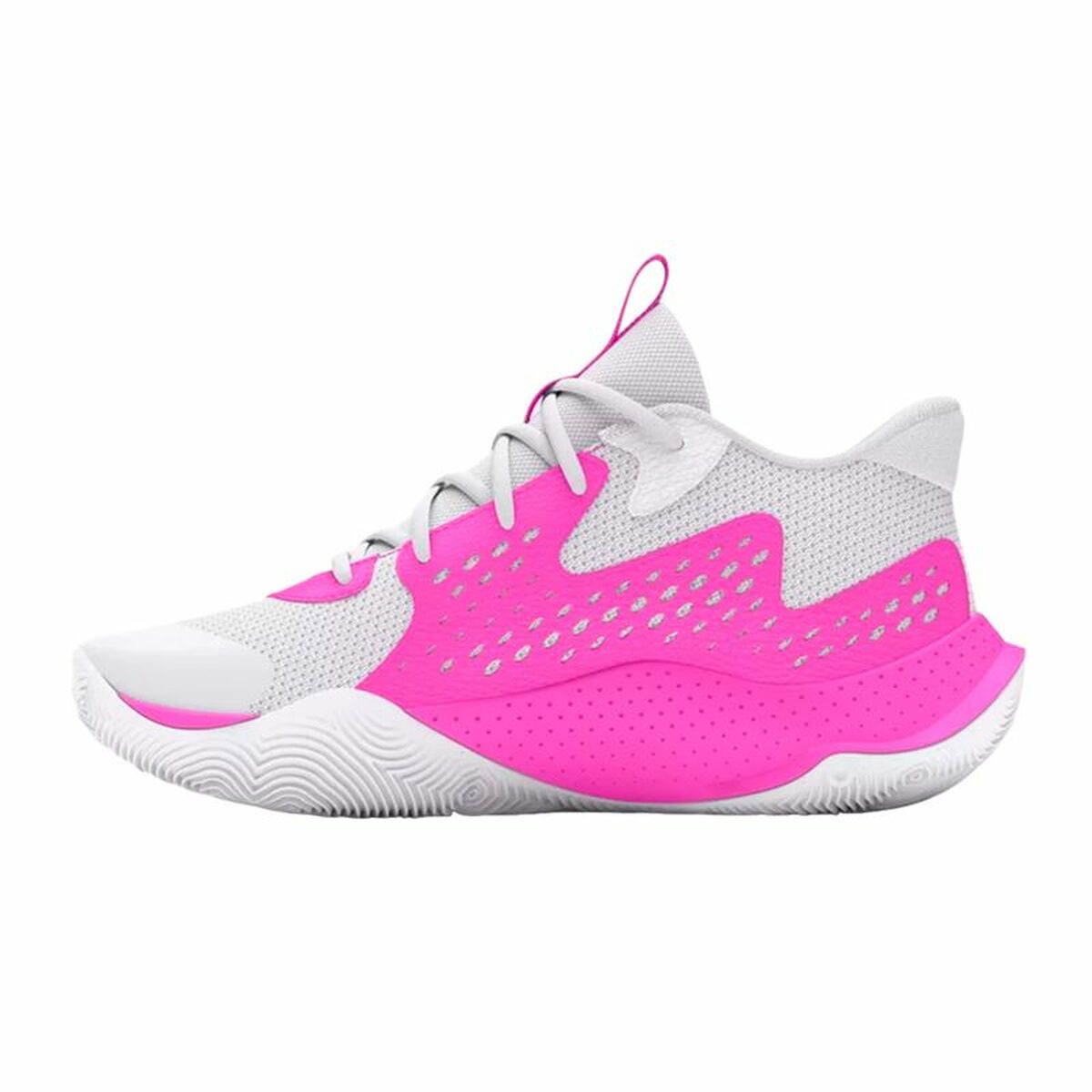 Παπούτσια Μπάσκετ για Ενήλικες Under Armour Jet '23 Λευκό