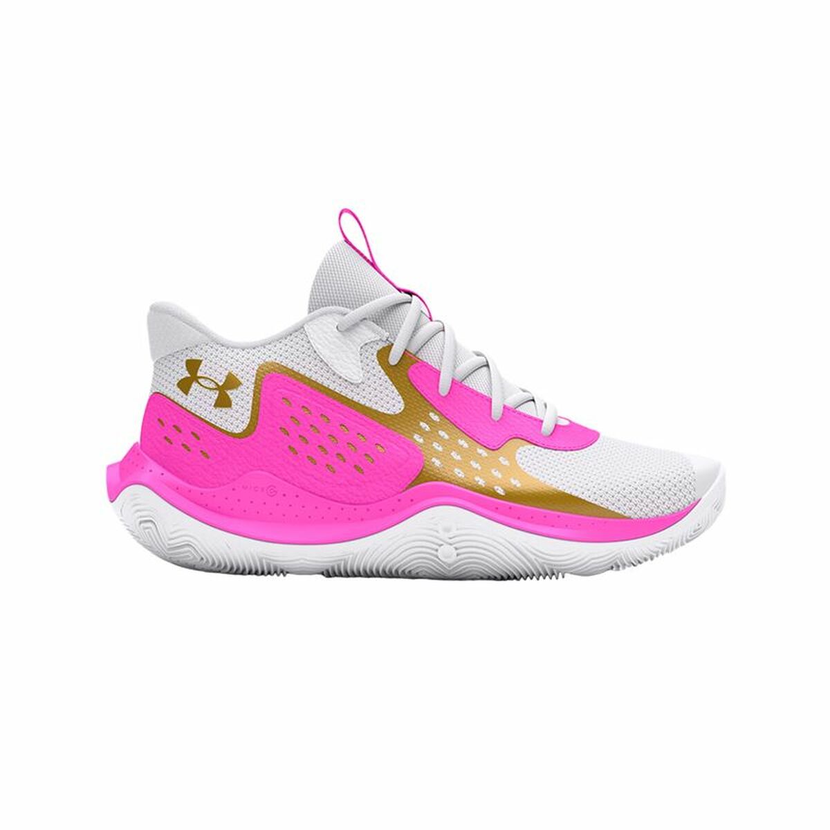 Παπούτσια Μπάσκετ για Ενήλικες Under Armour Jet '23 Λευκό