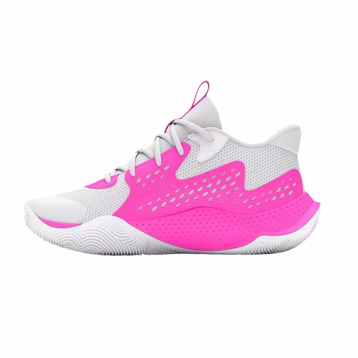 Παπούτσια Μπάσκετ για Ενήλικες Under Armour Jet '23 Λευκό